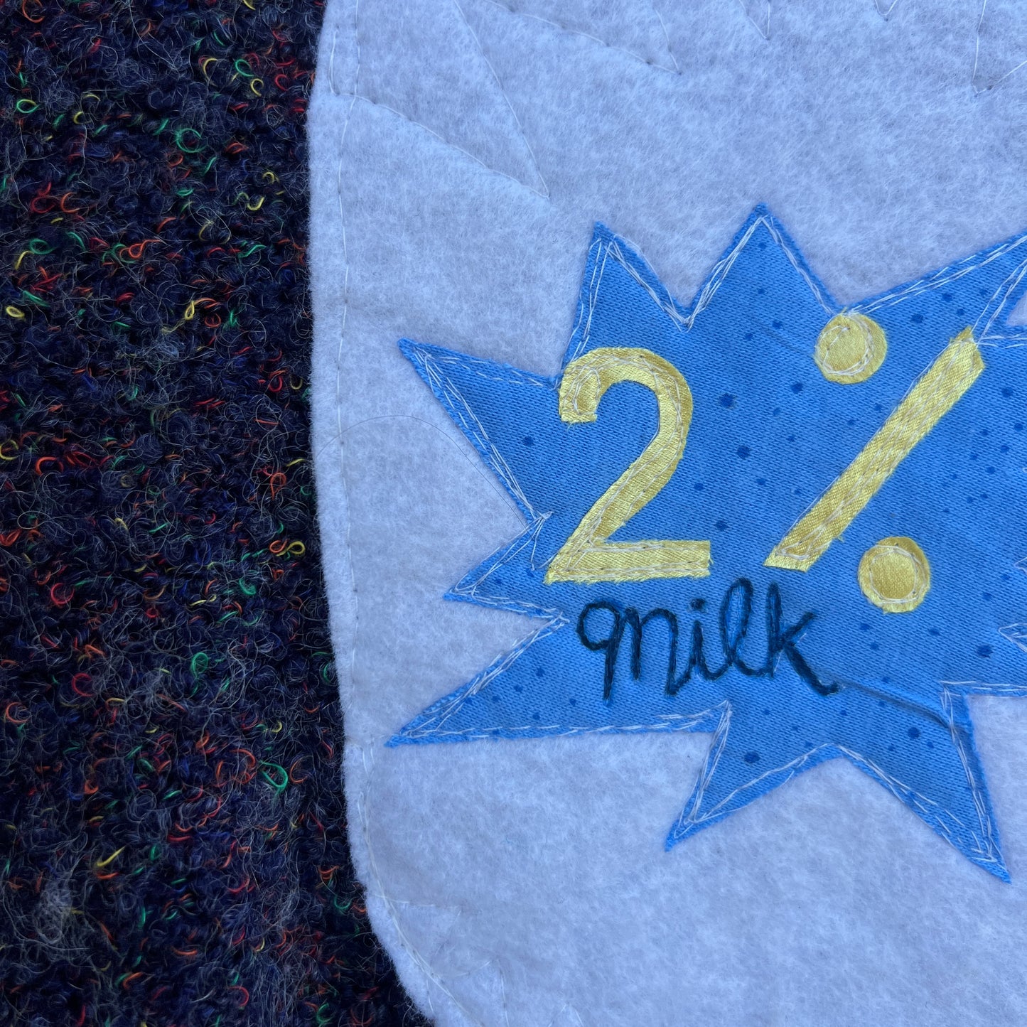 2% milk sweater (large)