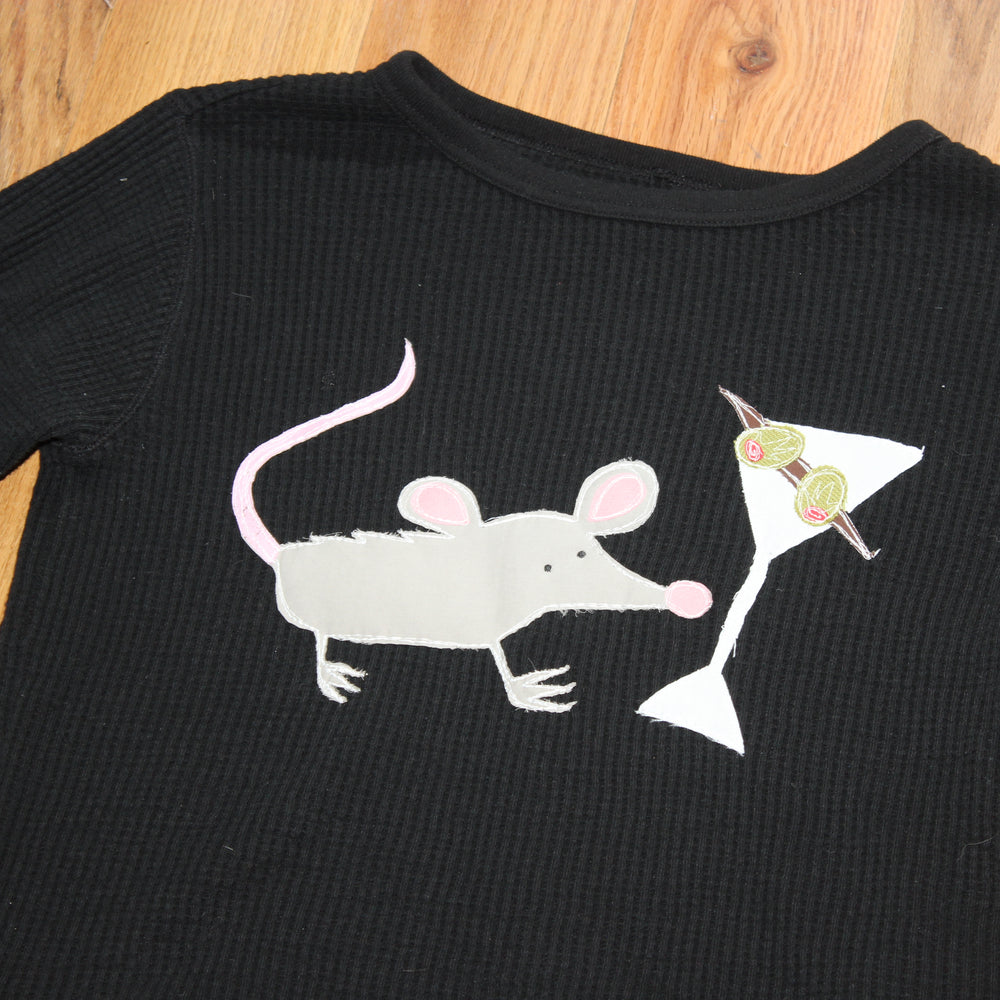 Rat-Tini waffle tee(small)