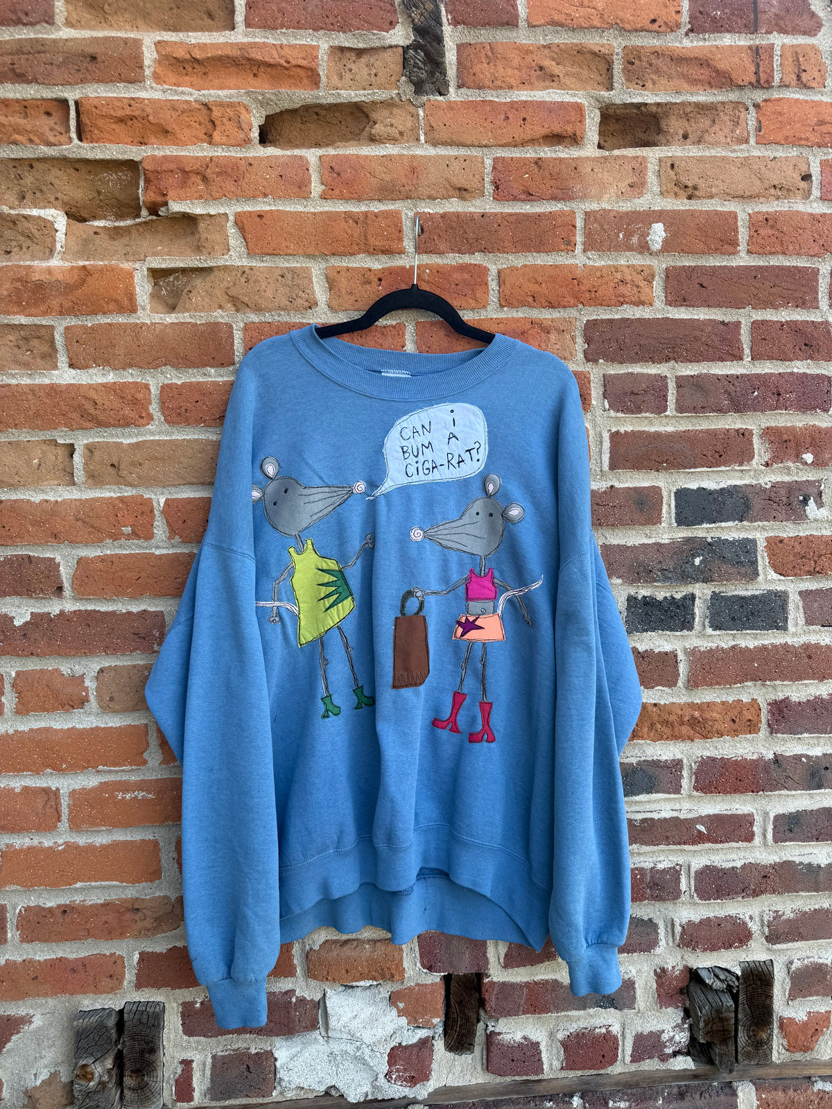Can I bum a ciga-rat crew(3XL)