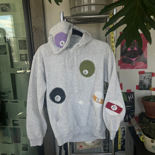 Billiard ball hoodie(medium) - Magg's Rags 