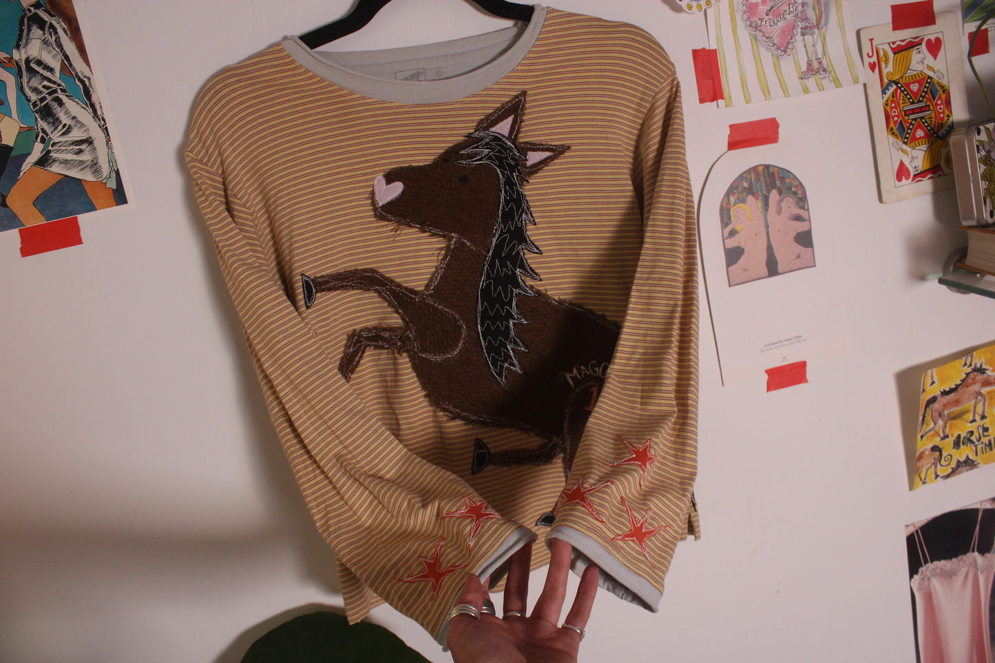 Lucky 17 horse tee(small)