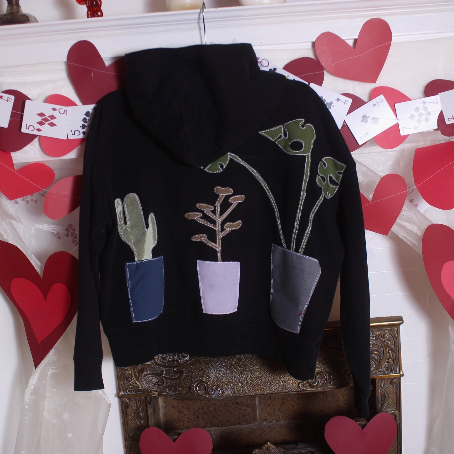 360° plant hoodie(medium) - Magg's Rags 