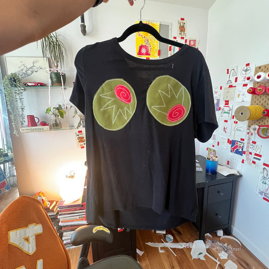 Olive(•)(•)’s tee(XL) - Magg's Rags 