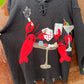 Gambling lobsters card sweater(XL)