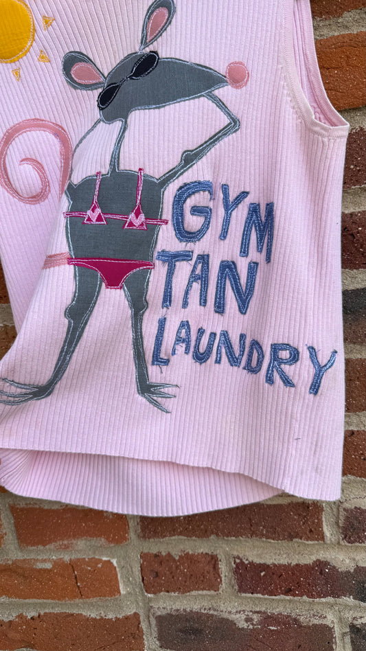 Gym tan laundry rat(large)