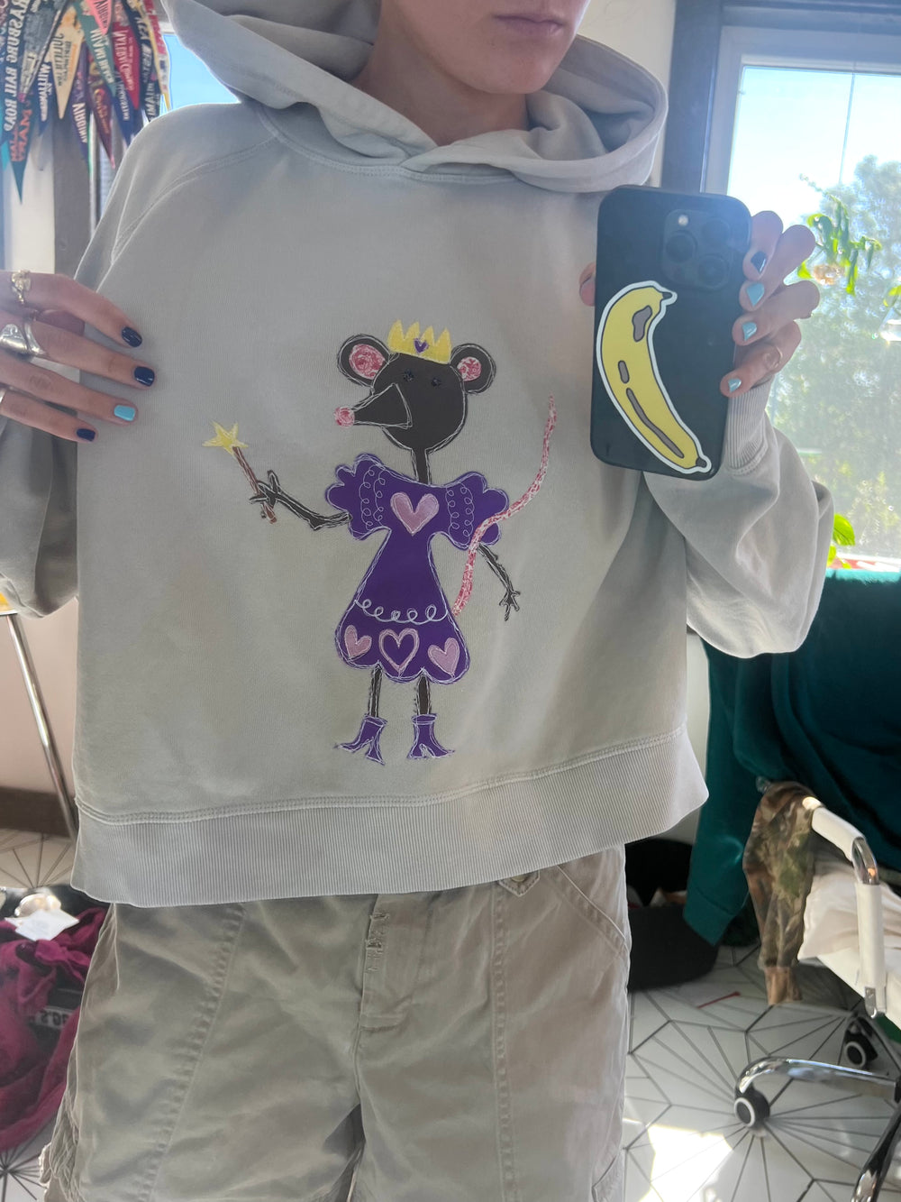 Rat princess! Hoodie(large)