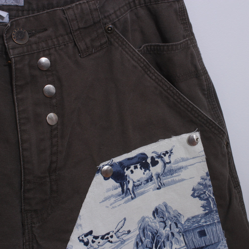 
                      
                        Double knee toile shorts(30)
                      
                    