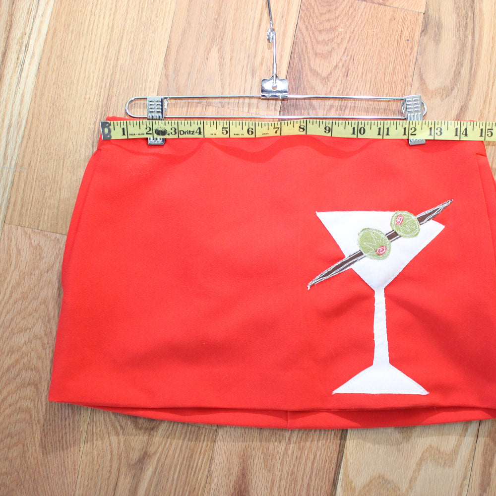 Ultra mini martini skirt(4)