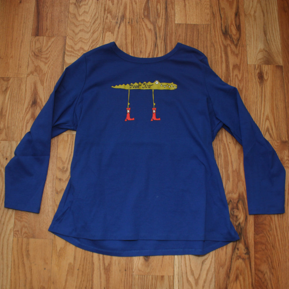 Gator n’ boots long sleeve tee(2XL)