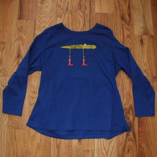 Gator n’ boots long sleeve tee(2XL)