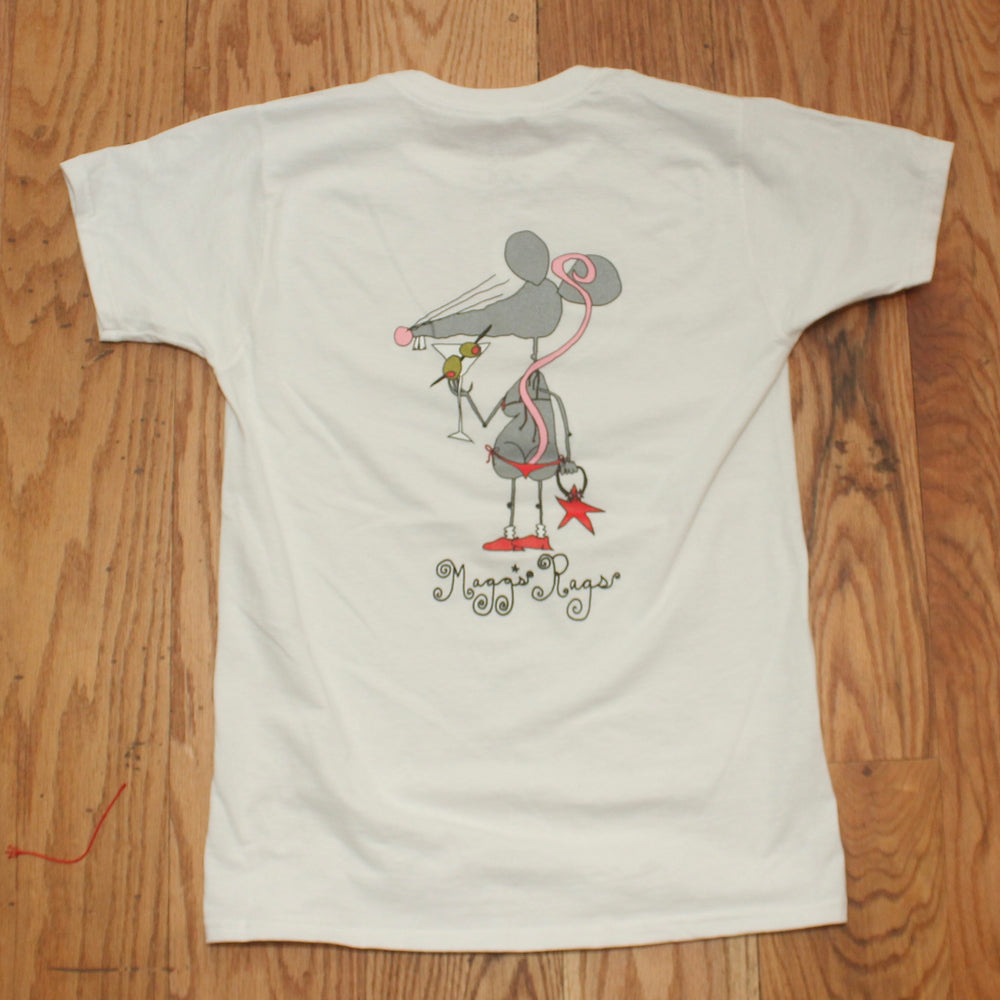 Martini rat front n’ back tee(small)