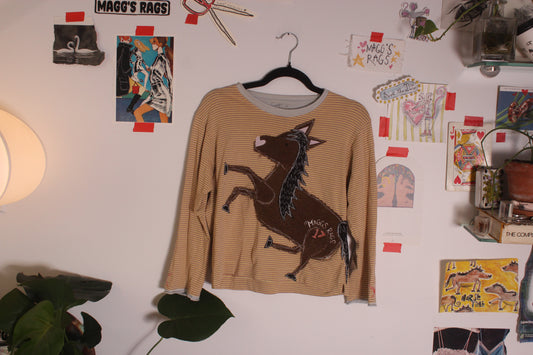Lucky 17 horse tee(small)