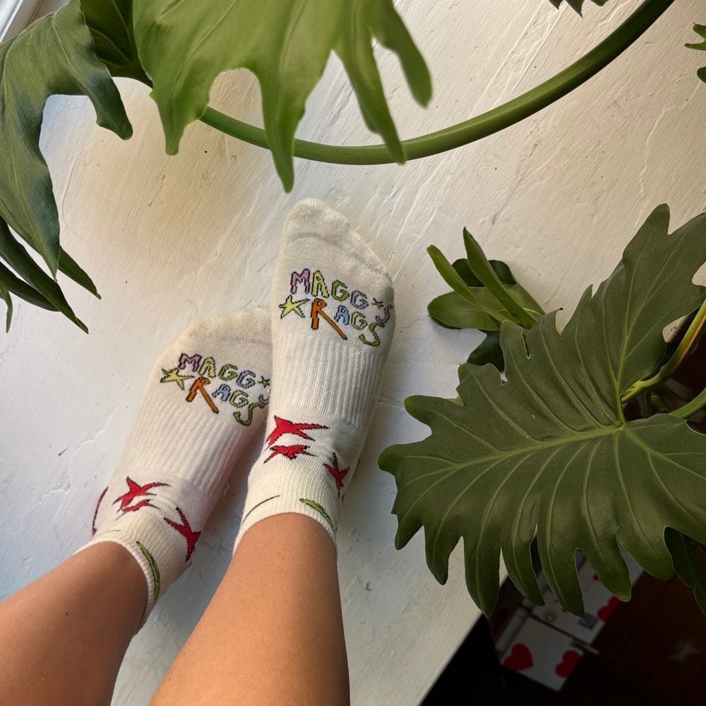 360° alligator ankle socks!