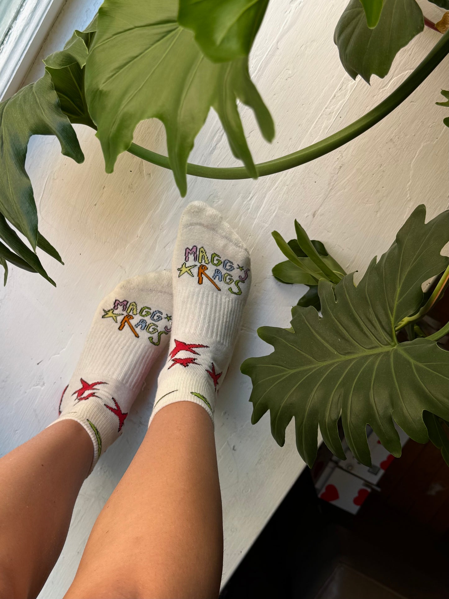 360° alligator ankle socks!