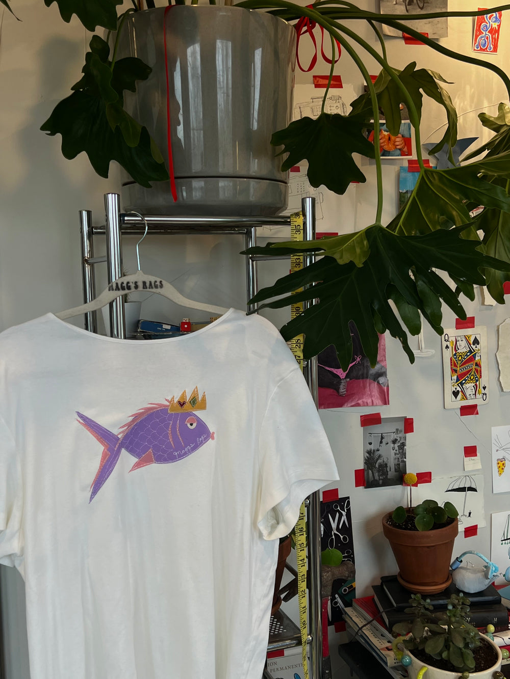 Princess fish tee(XXL)