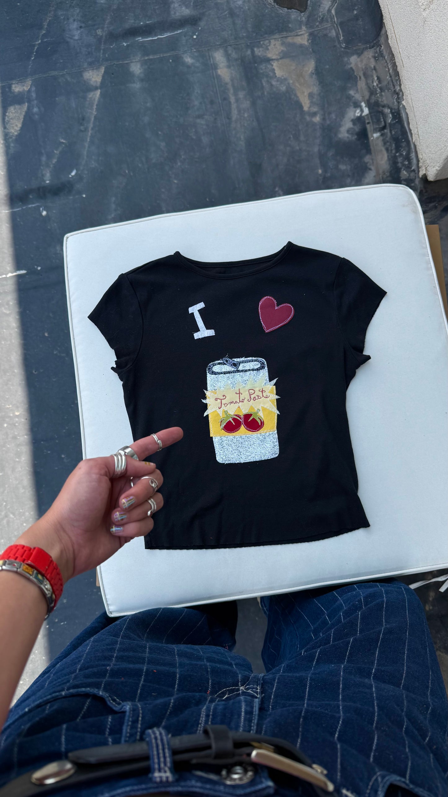 Tomato paste luvr tee(XS)