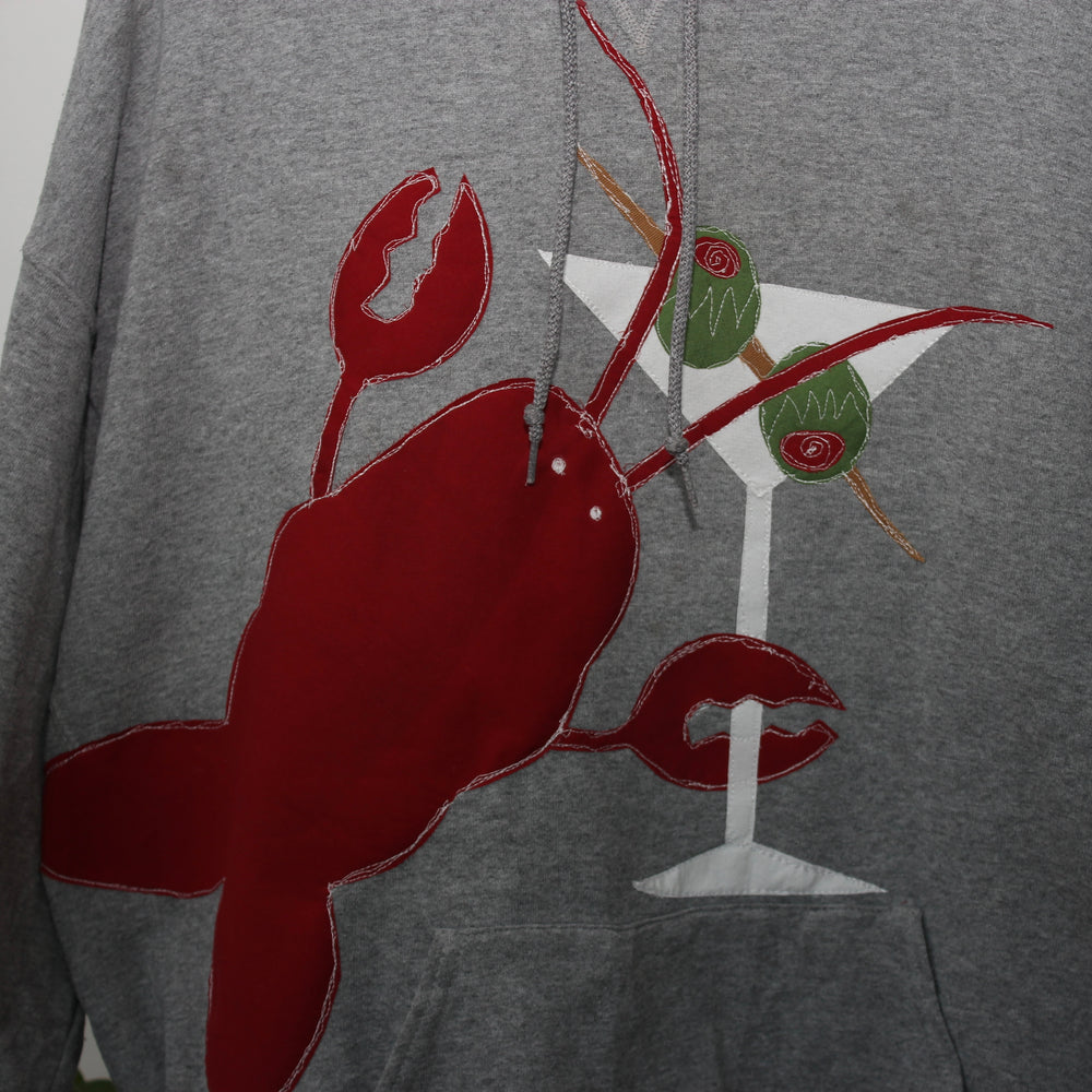 Lobster-tini hoodie(2XL)