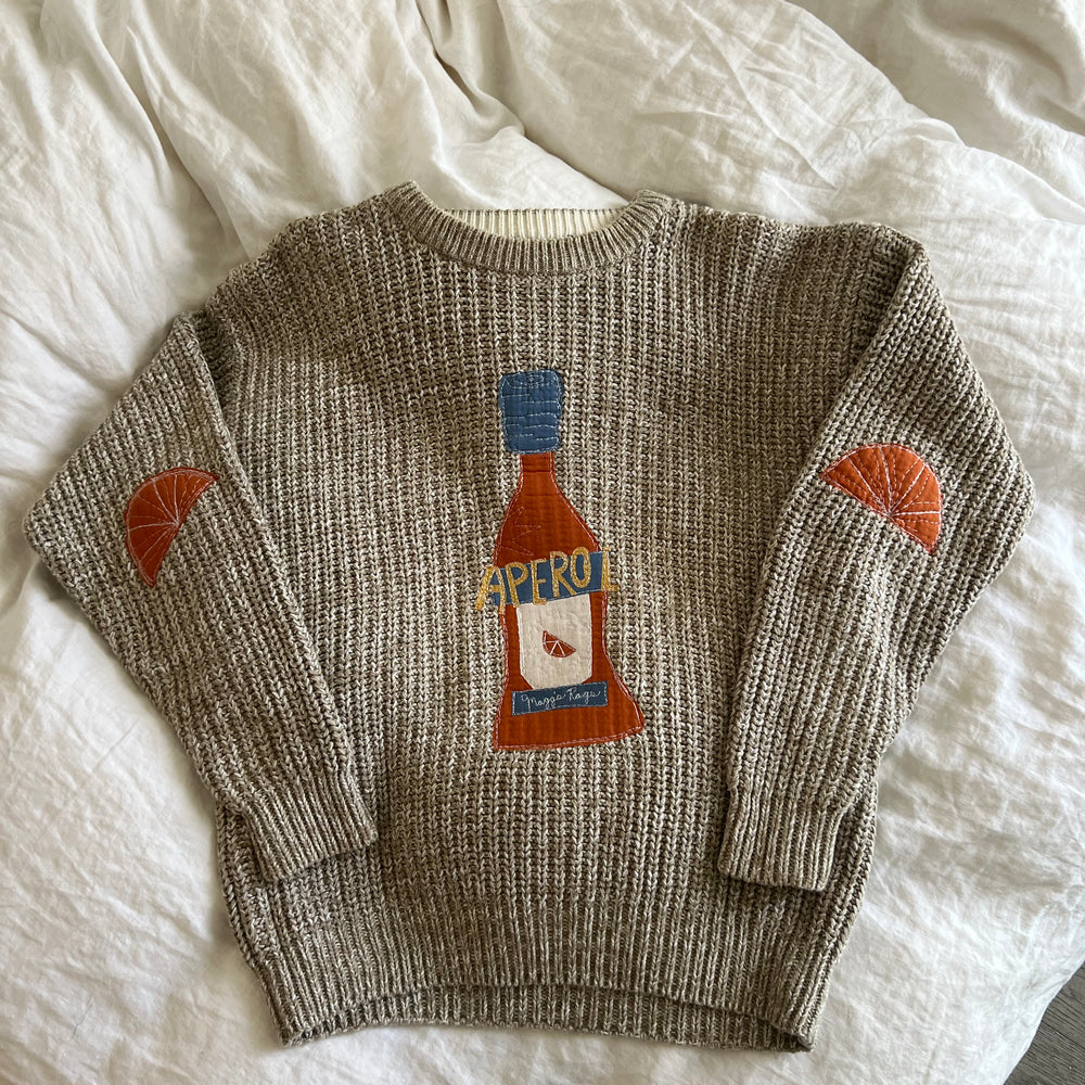 
                      
                        Aperol sweater(XL)
                      
                    