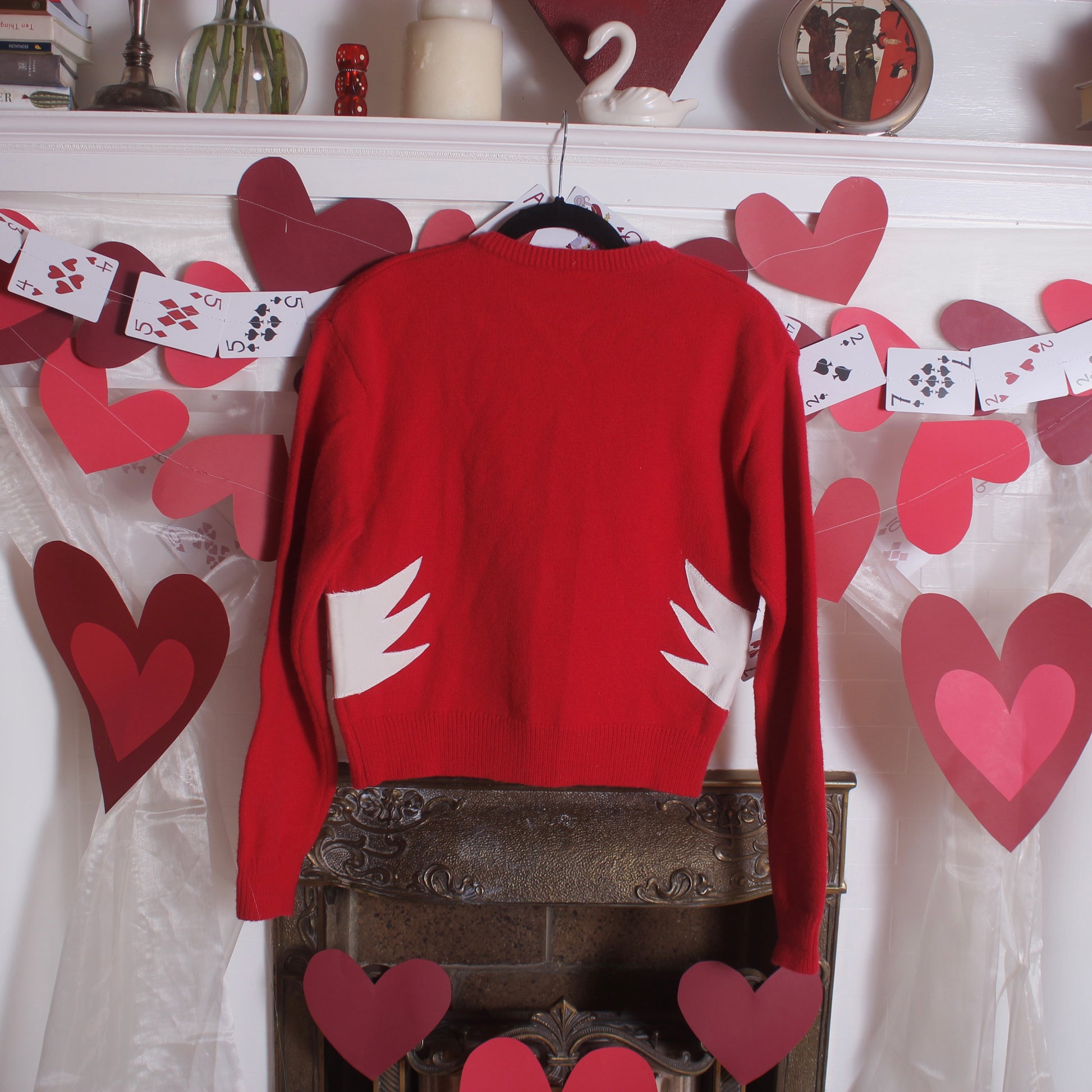 Double swan cardigan(small) - Magg's Rags 