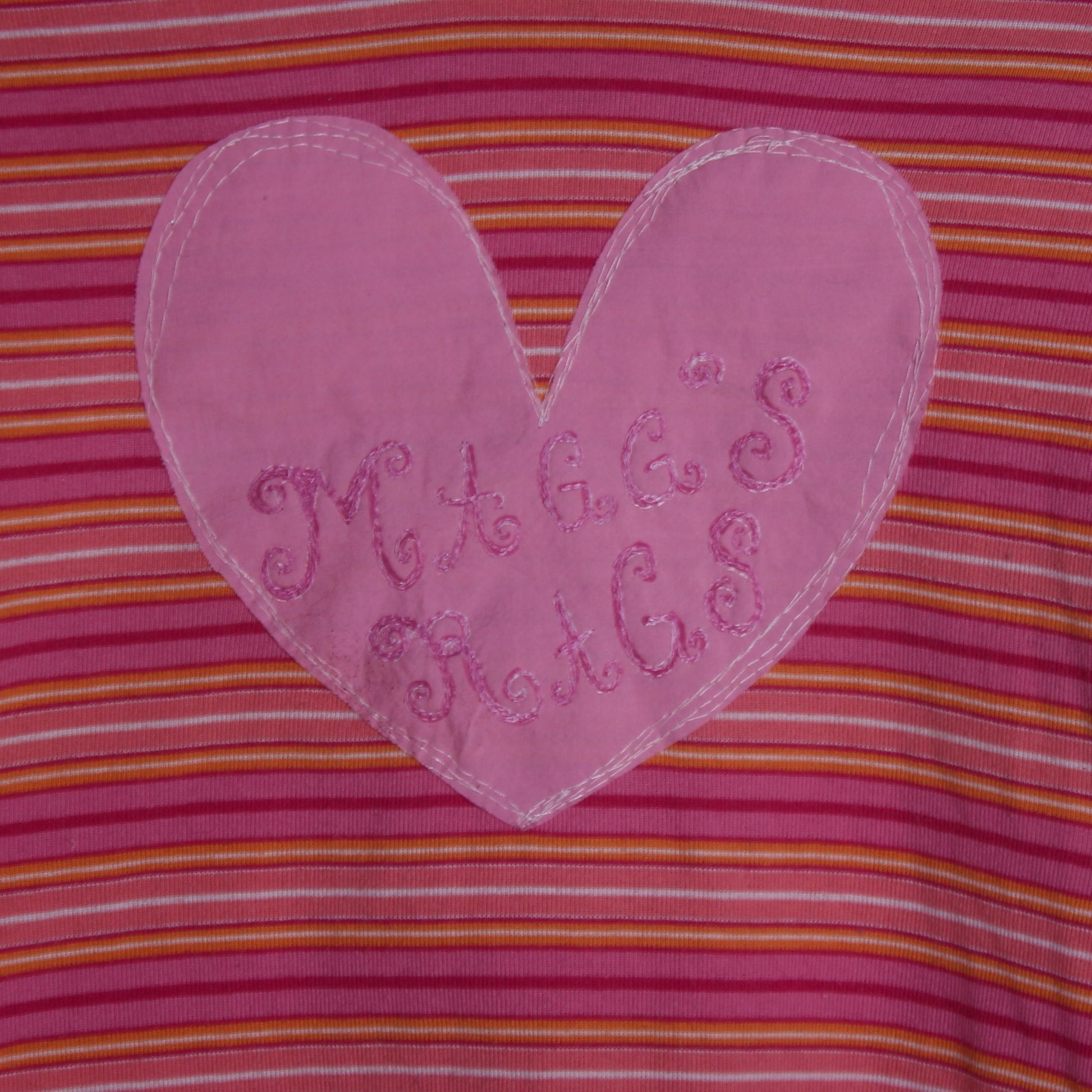 Striped Magg’s Rags tee(small) - Magg's Rags 