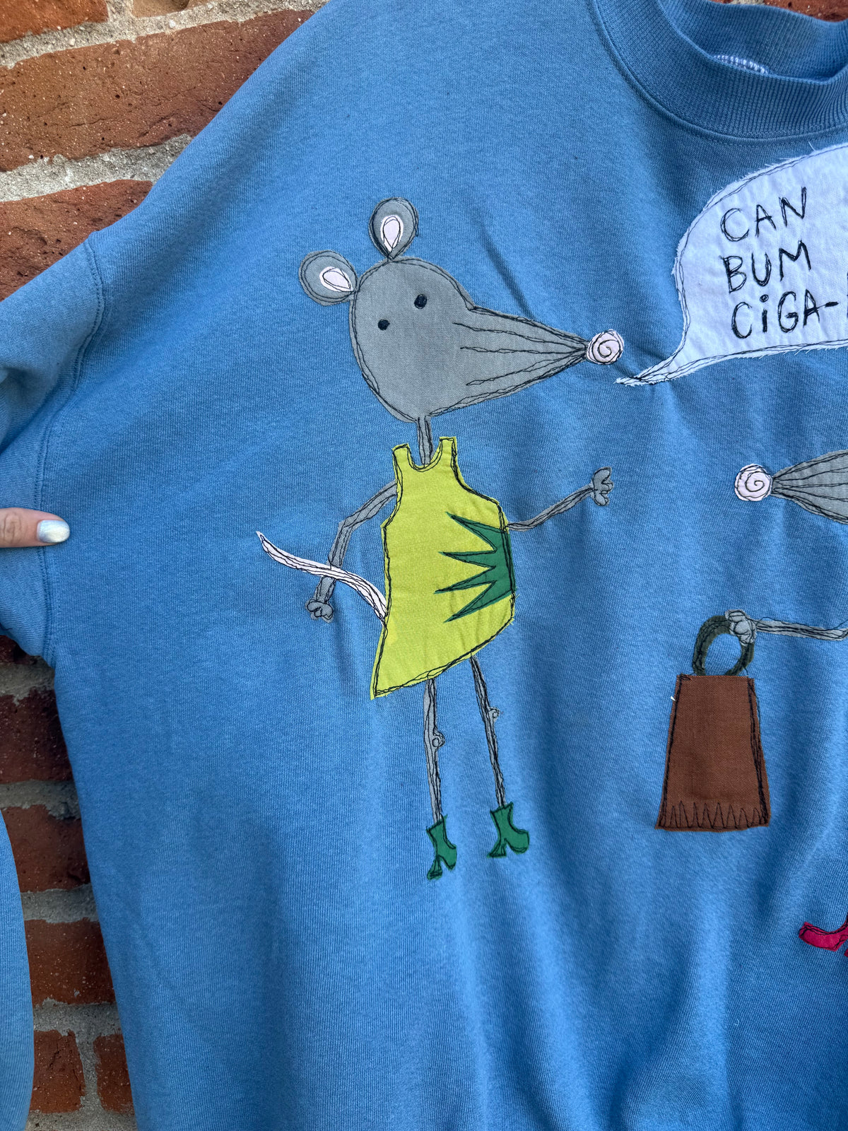 Can I bum a ciga-rat crew(3XL)