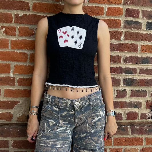Card fringe tank(small)