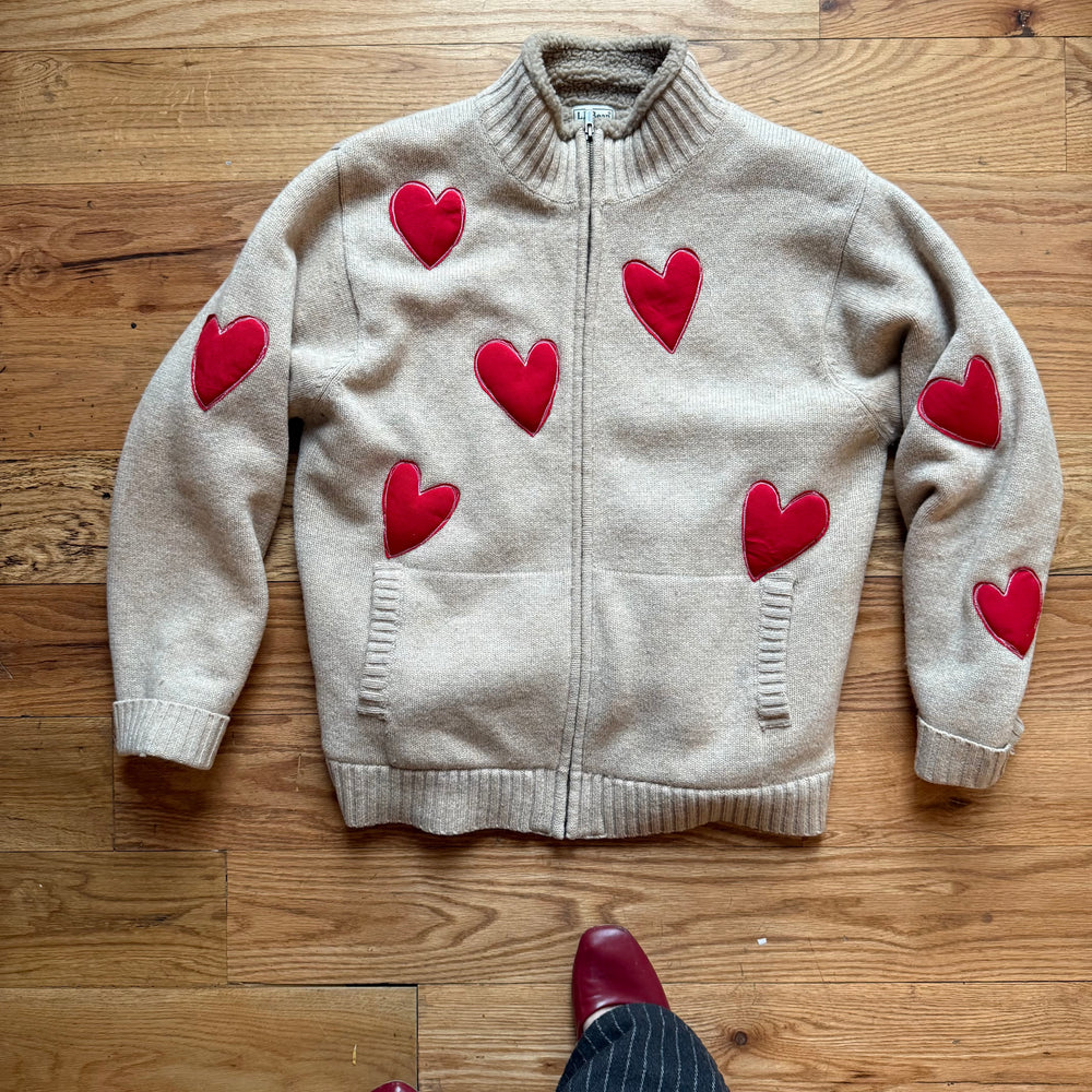 HEARTS fleece(medium)