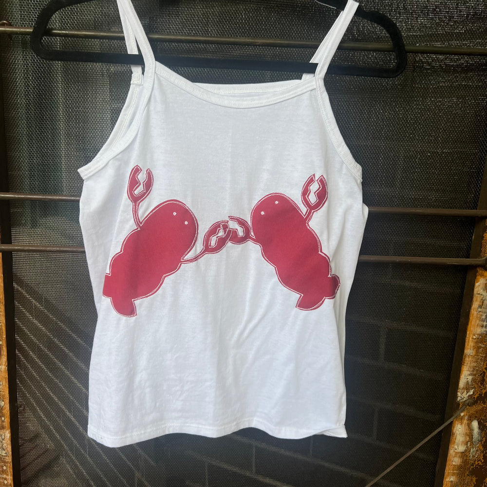 Lobsters in love tank top(small)