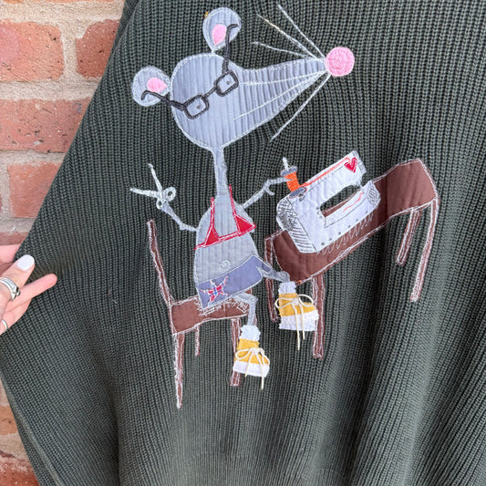 Sewing rat sweater(XXL)
