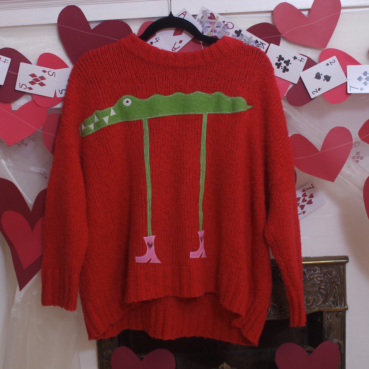 Long legged gator sweater(medium) - Magg's Rags 