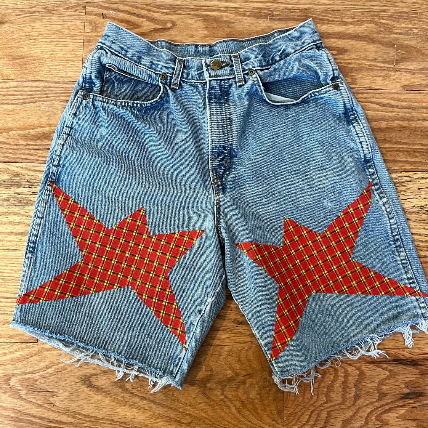 Plaid star jorts(26)