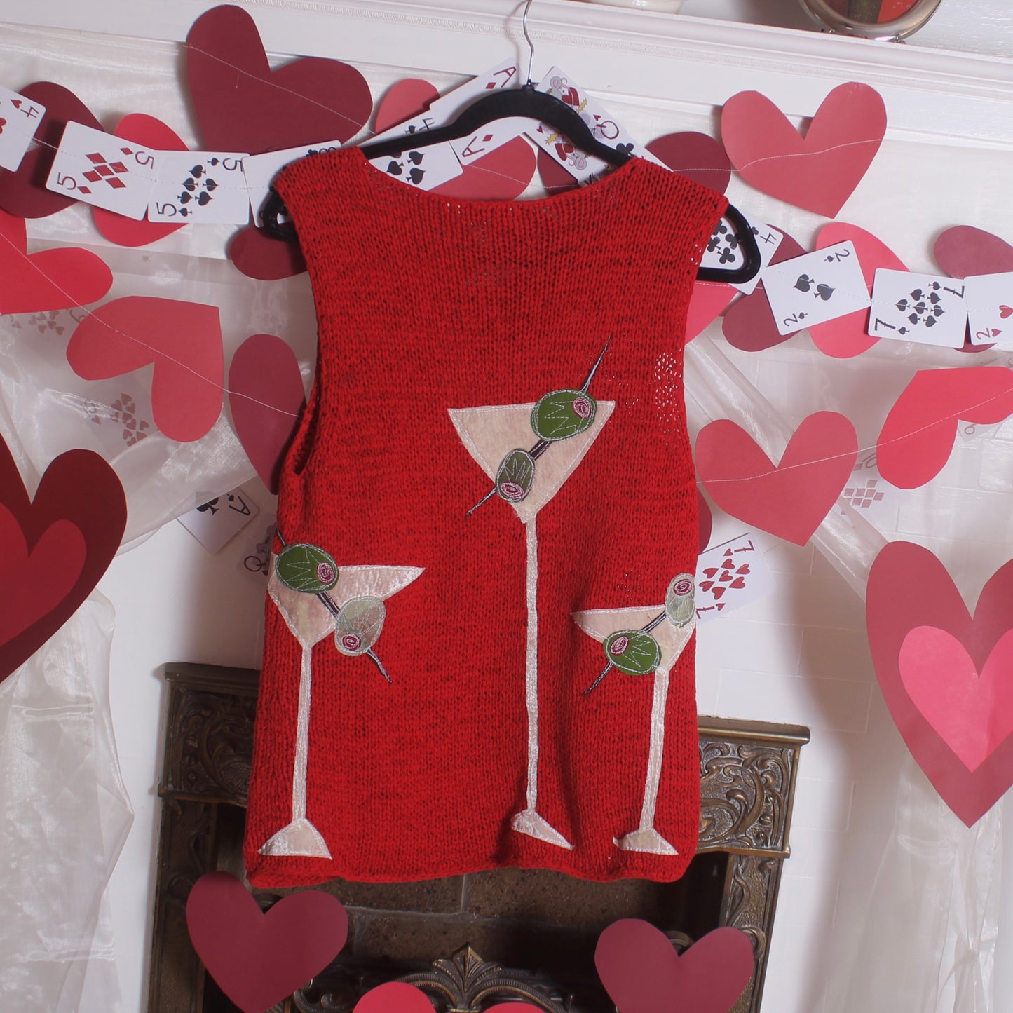 360° martini x 5 sweater top(large) - Magg's Rags 