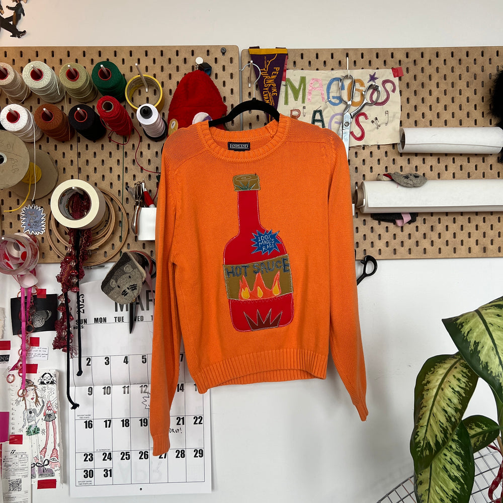 Magg’s rags hot sauce sweater (small)