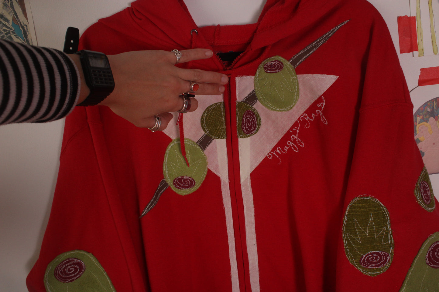 Martni all over zip up(2XL)