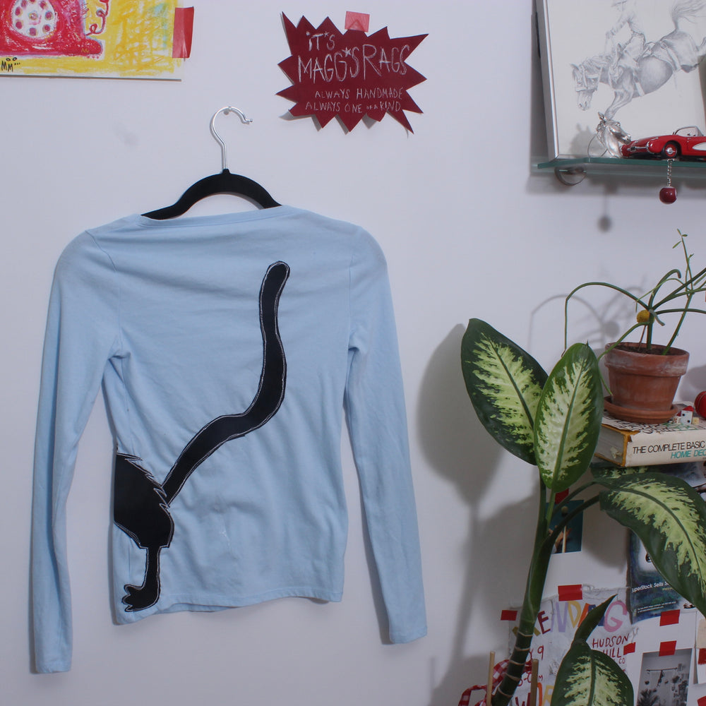 Wrap around cat tee(small)