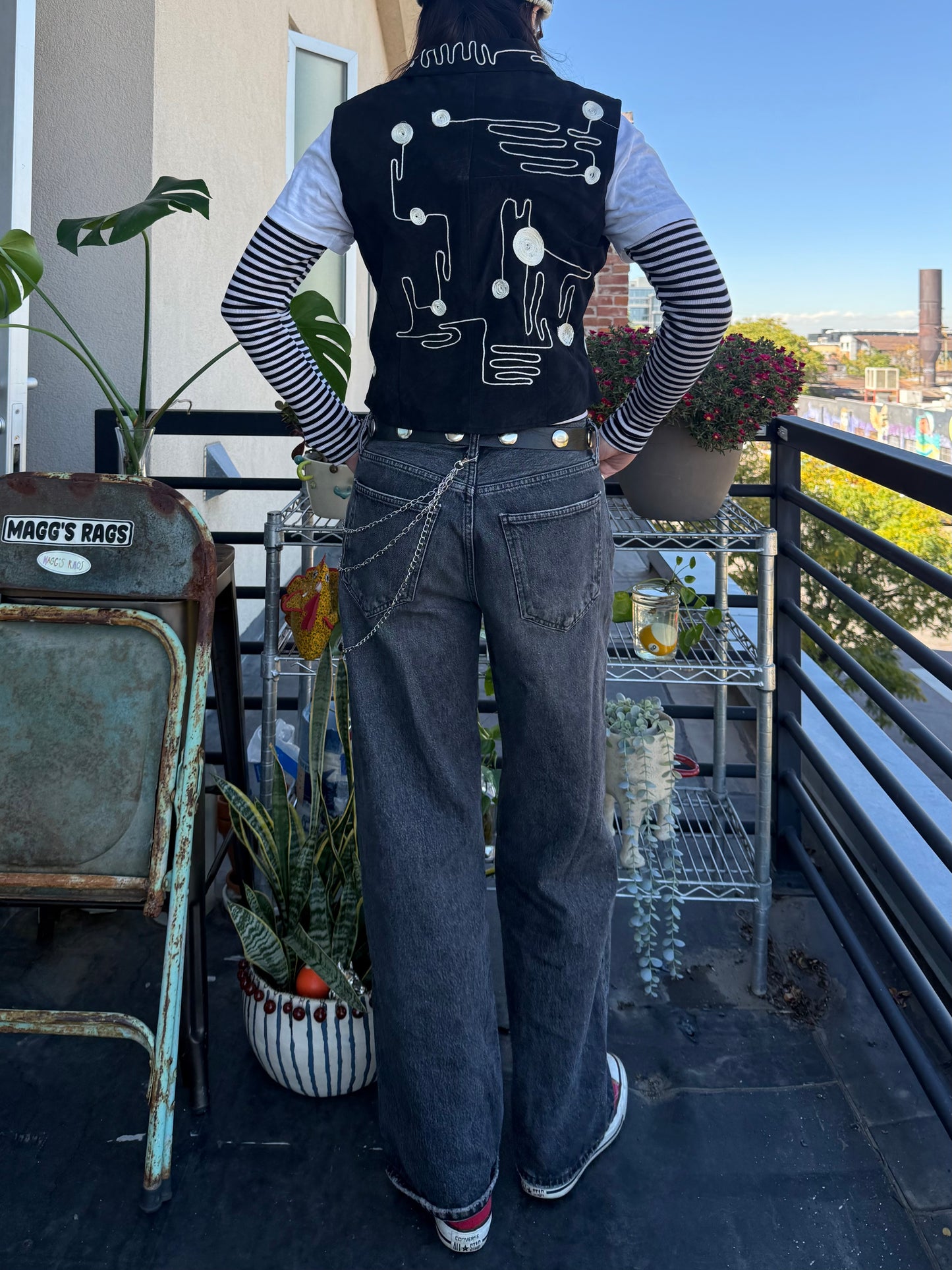 Silly string vest(medium)