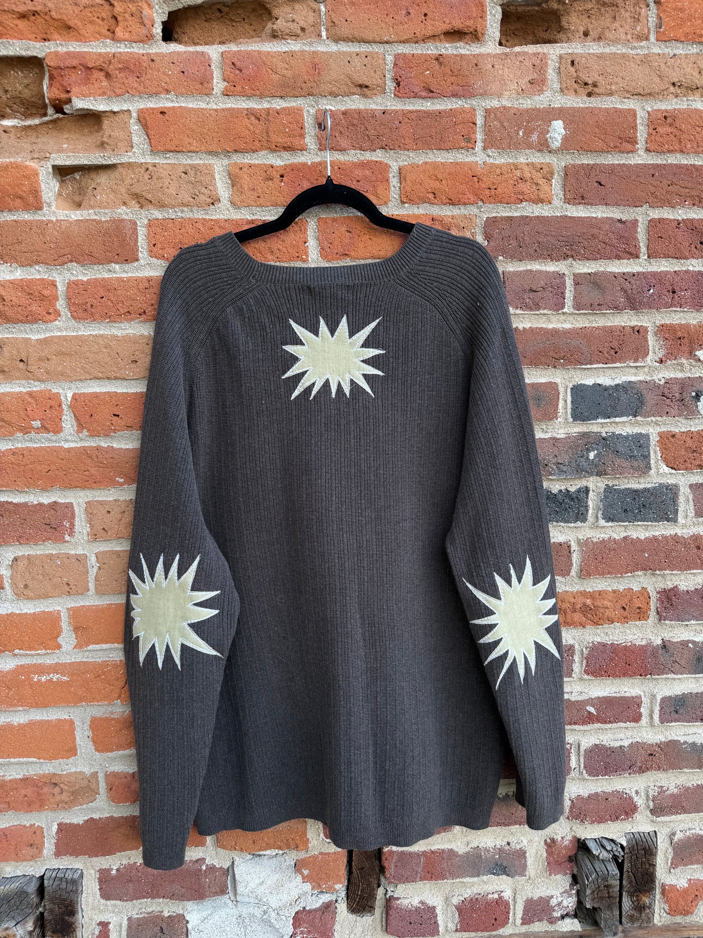 Abstract fish sweater(2XL)