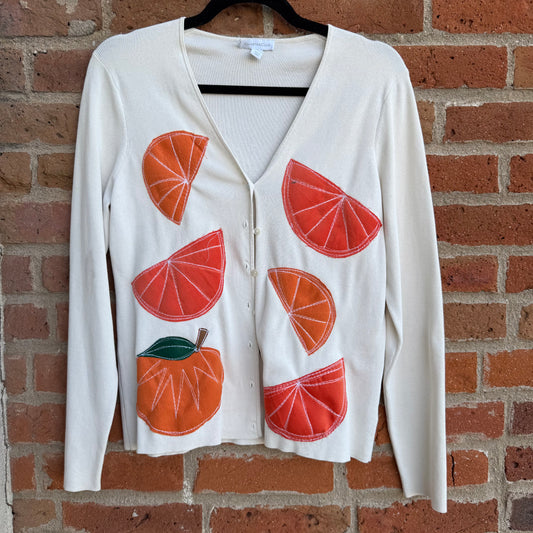 Orange orange orange sweater(medium)