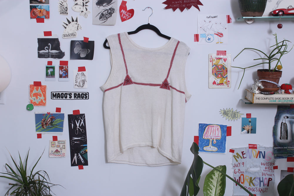 TINY bikini sweater vest(medium)