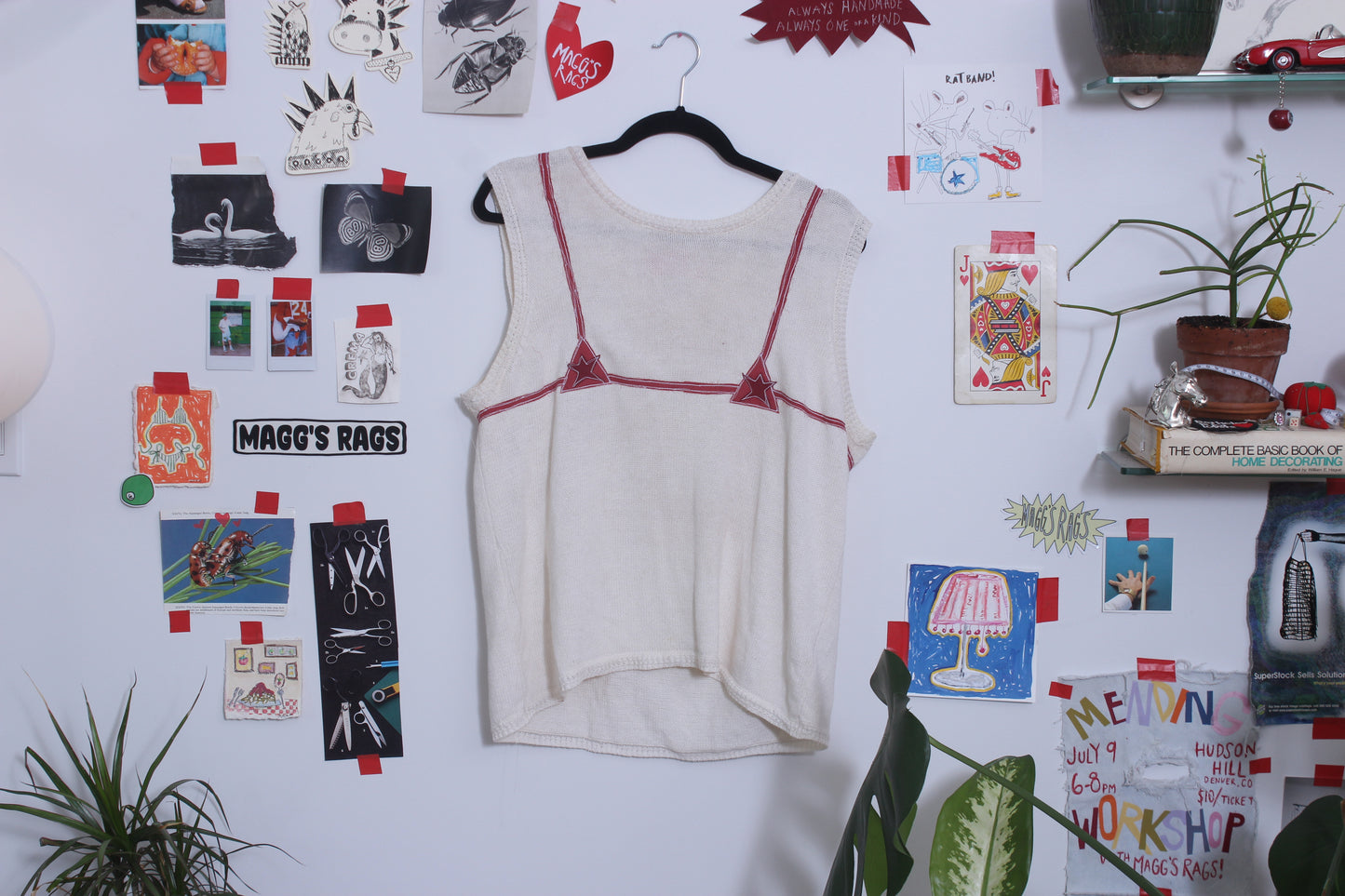 TINY bikini sweater vest(medium)