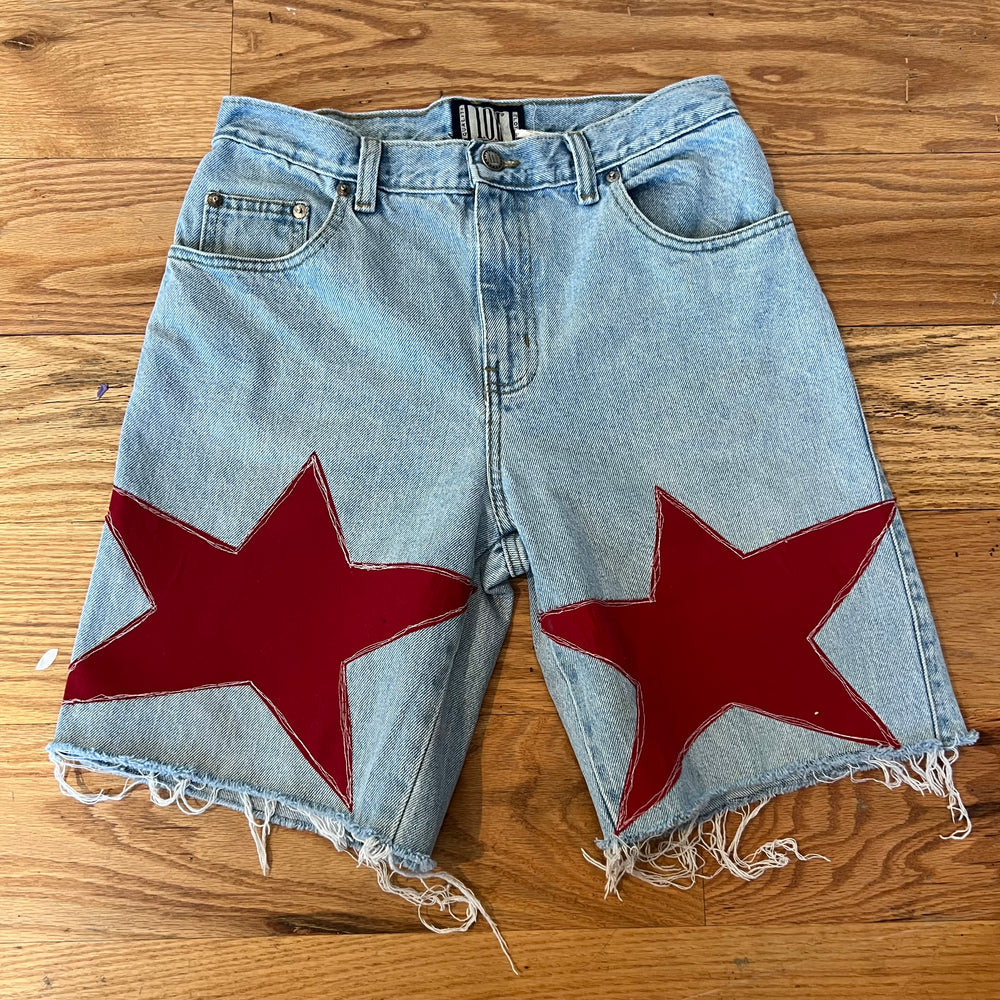 Red star jorts!(28)