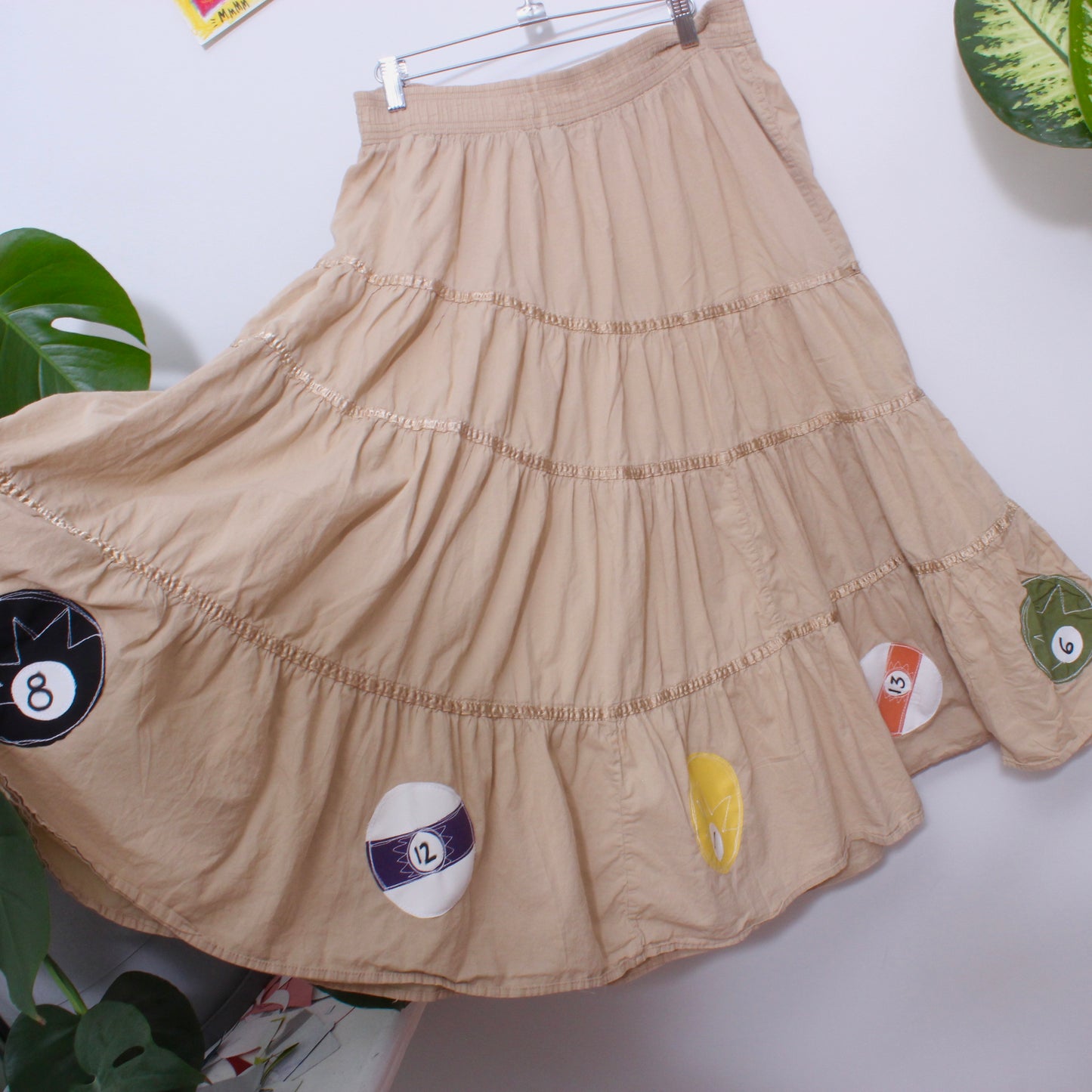 360° tiered billiard ball skirt(L/XL)