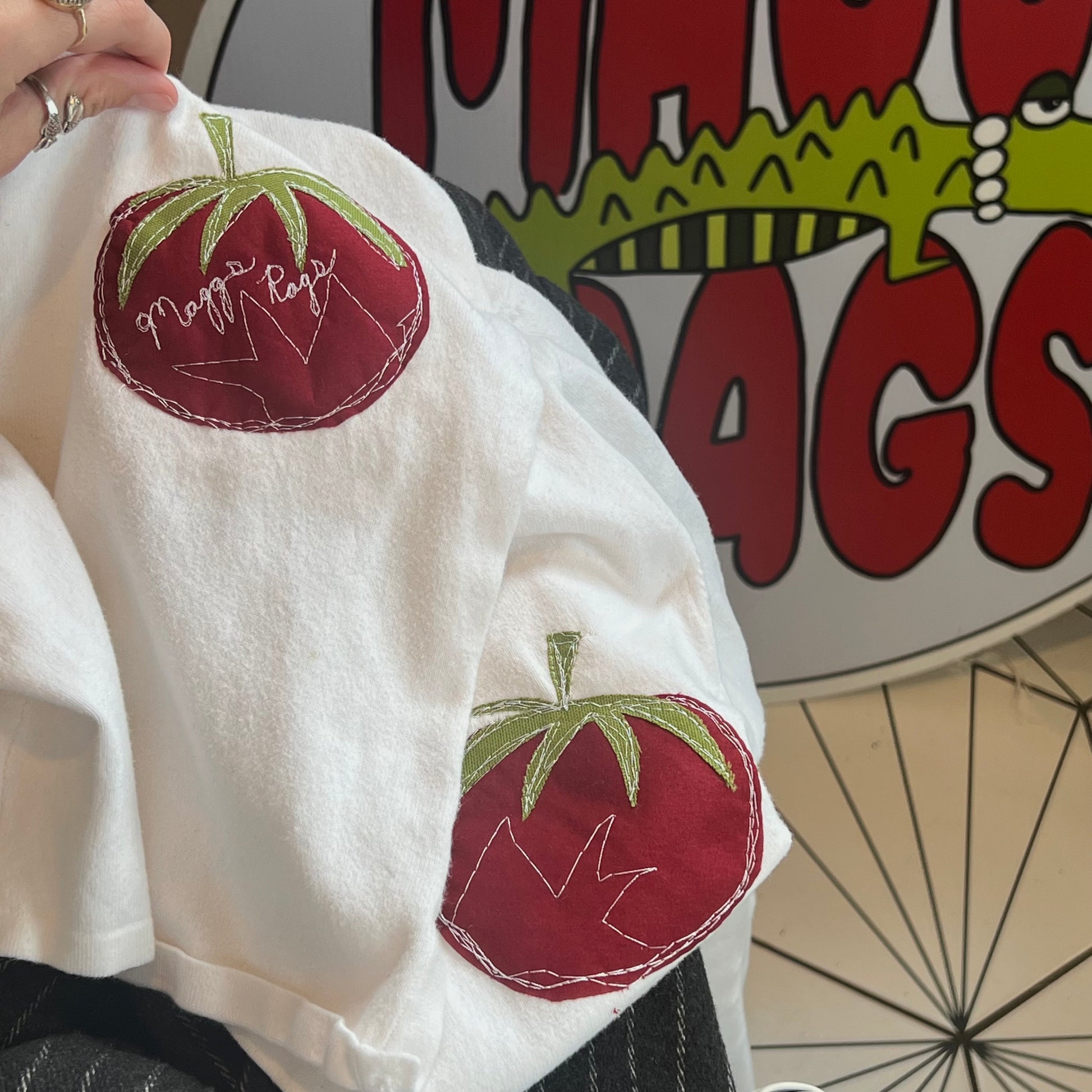 Tomato ketchup sweater set(medium) - Magg's Rags 