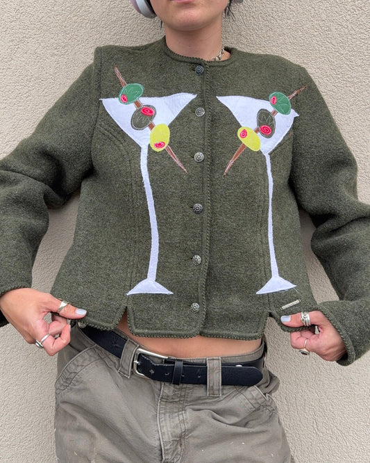 Martini x 2 wool shacket(S/M)
