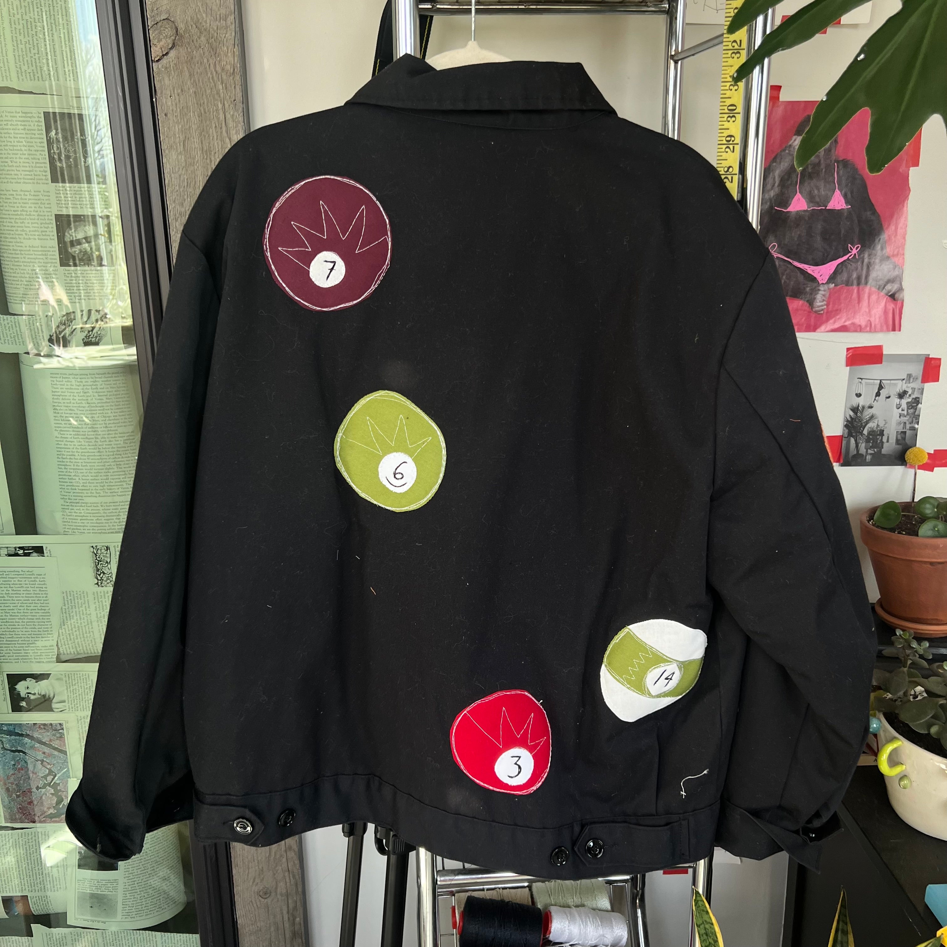 Billiard ball utility jacket(large) – Magg's Rags