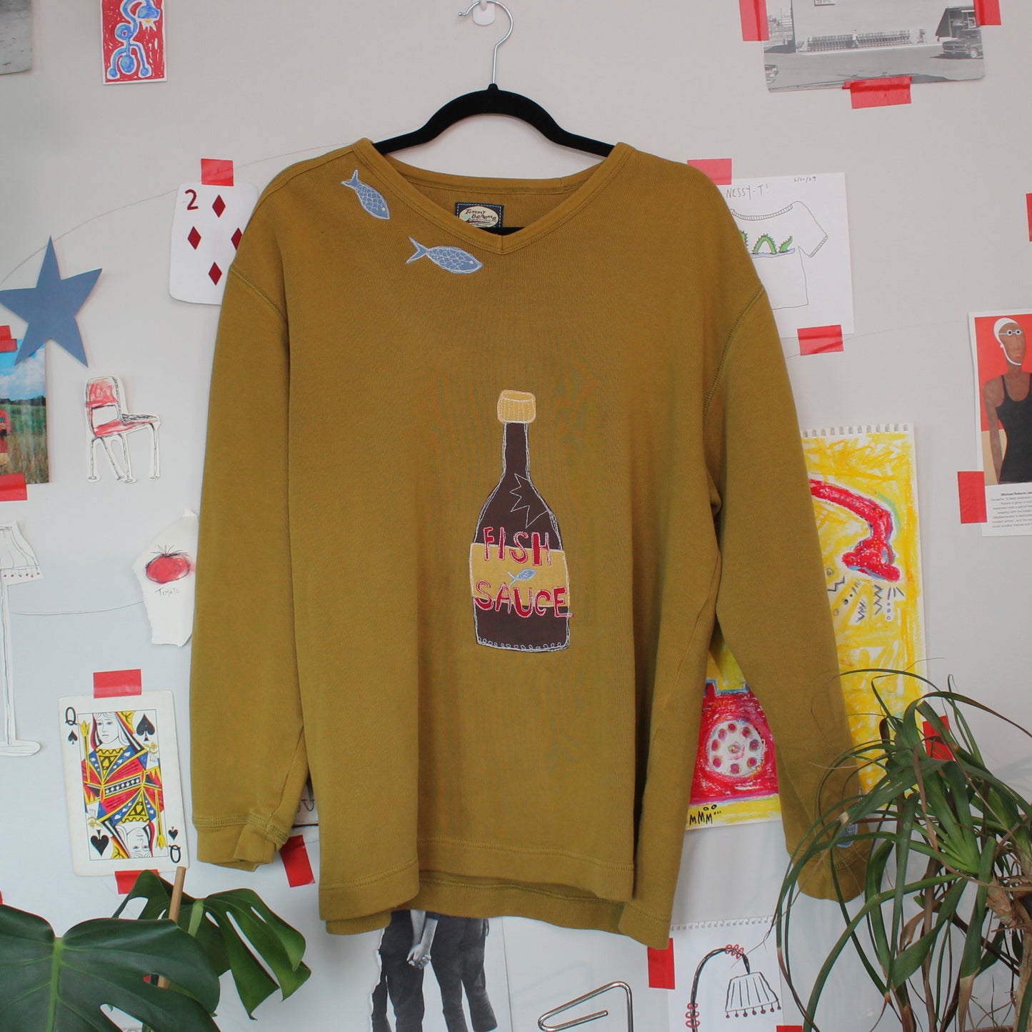 Fish sauce sweater(medium)