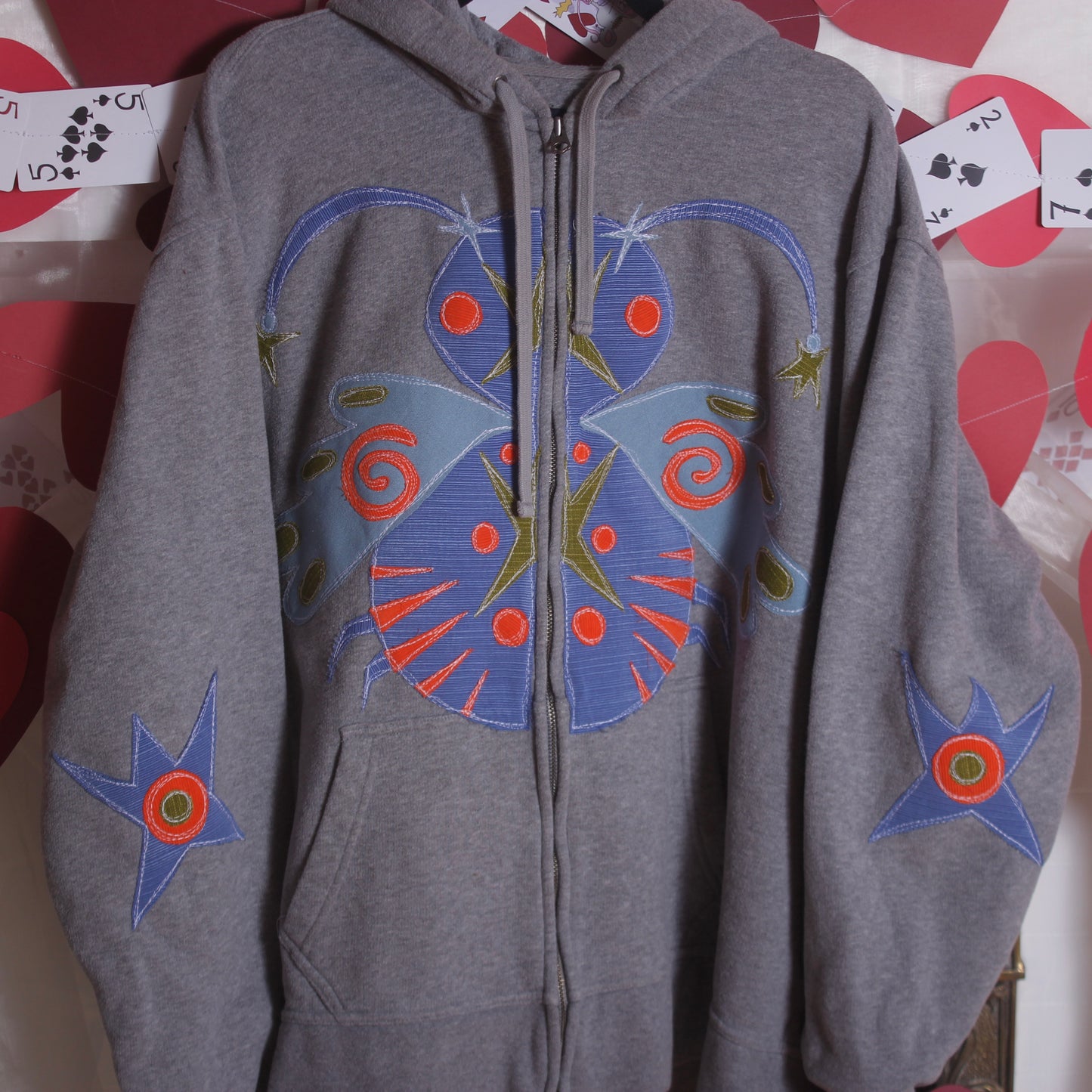 Abstract bug zipup(2XL) - Magg's Rags 