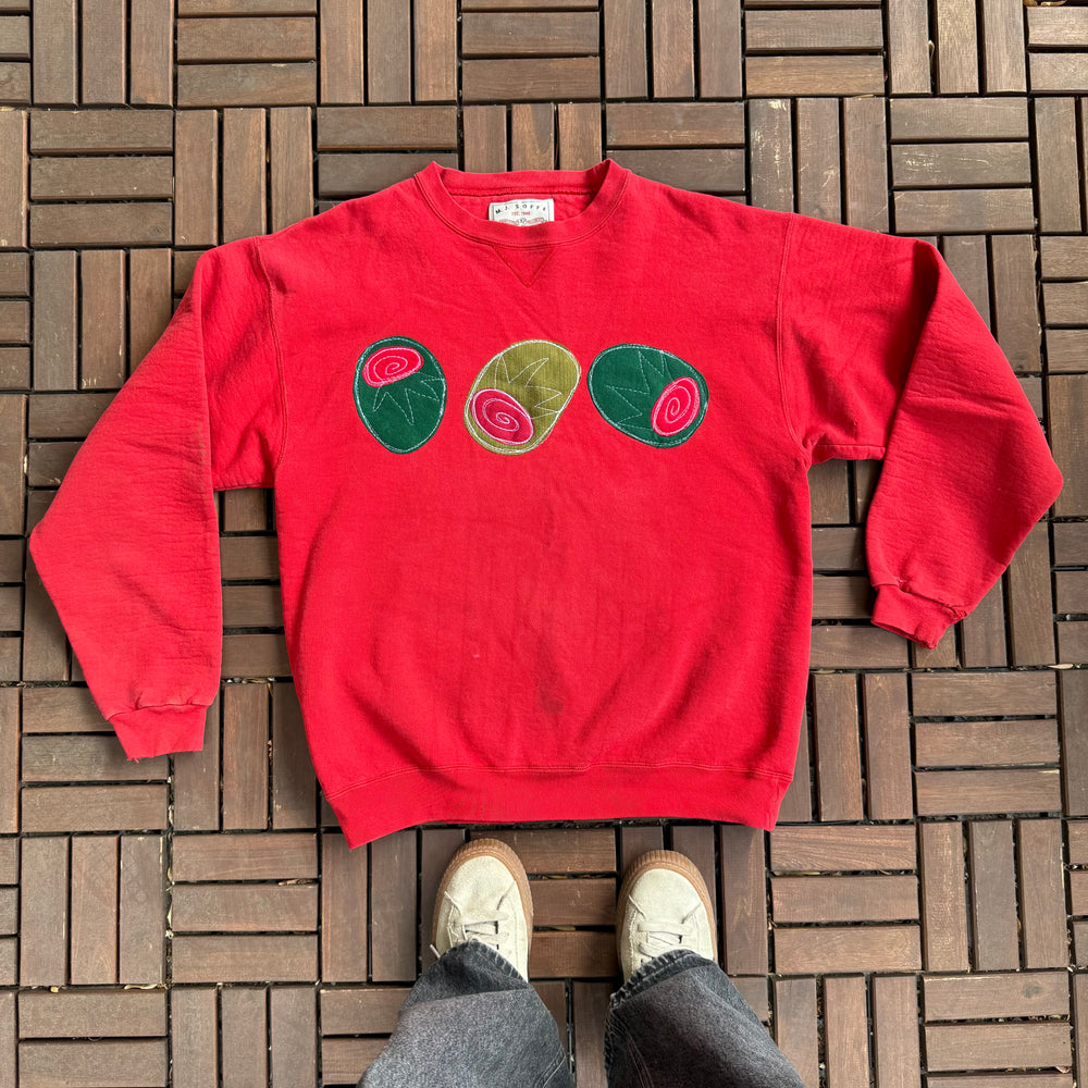 Olive trinity crewneck(XL)