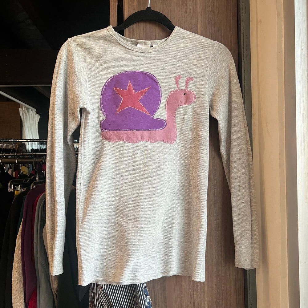 Superstar snail waffle tee(small)