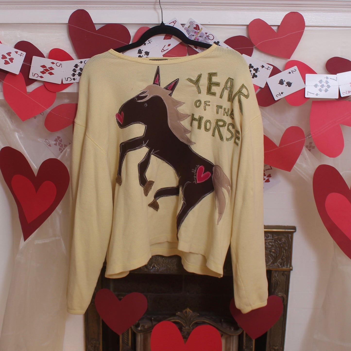 Year of the horse flannel tee(XL) - Magg's Rags 